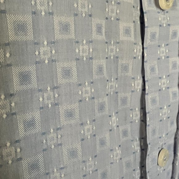 (2) Patterned Cotton Collared Shirts // Johnston & Murphy Men's Size XXL - Picture 11 of 13
